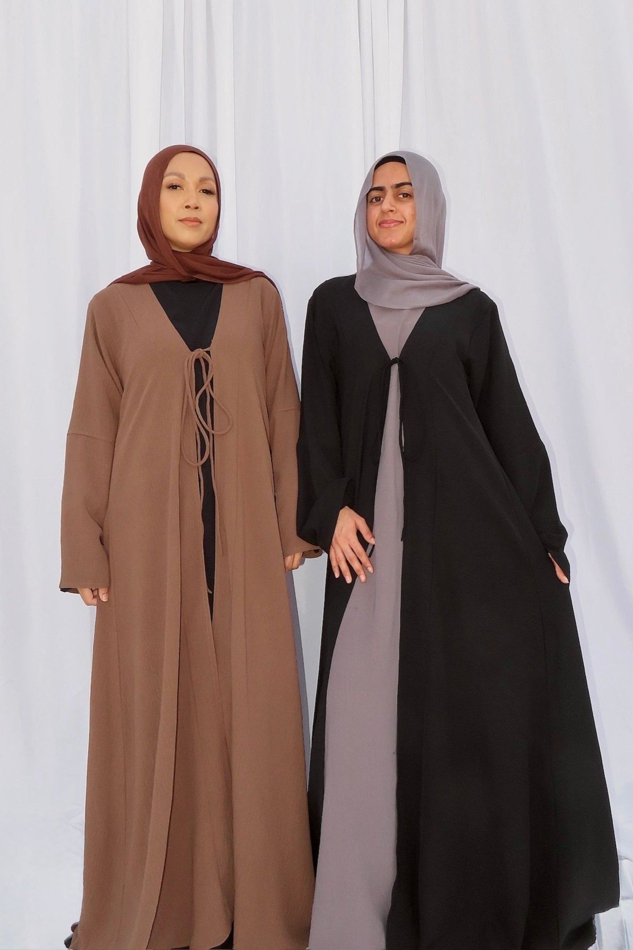 Single Front Tie Abaya