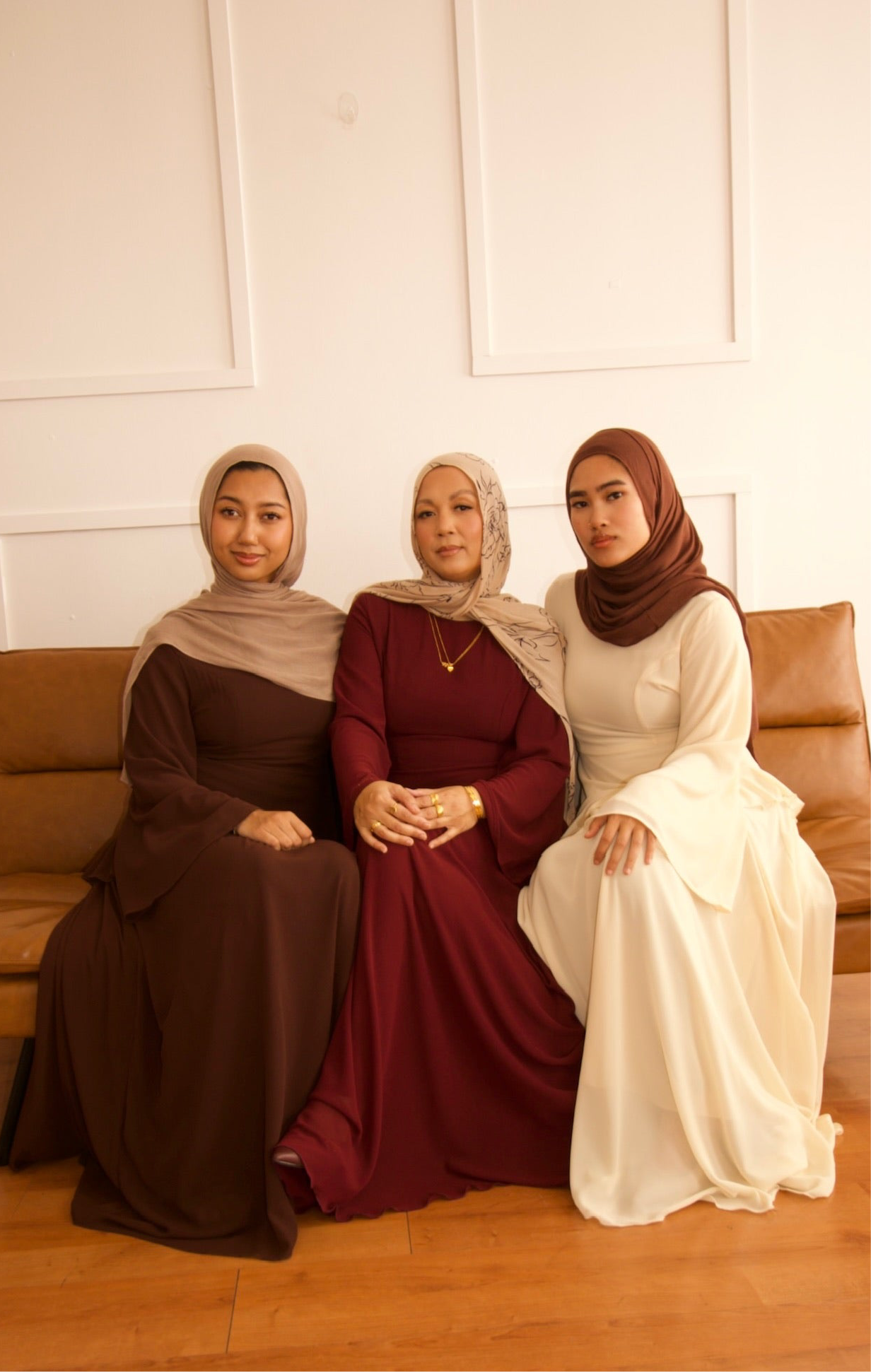 Chiffon ruffle dress