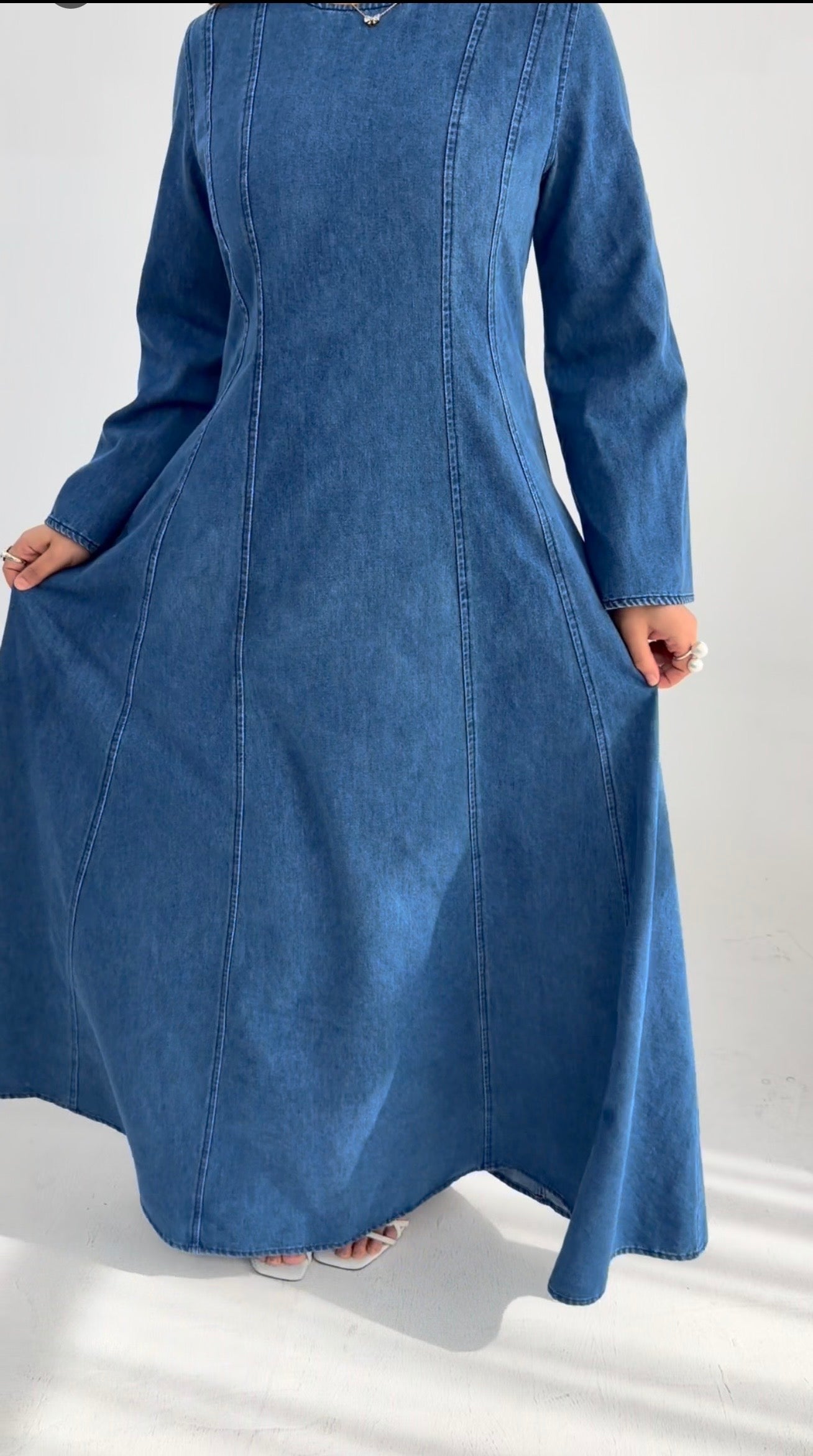 Denim dress
