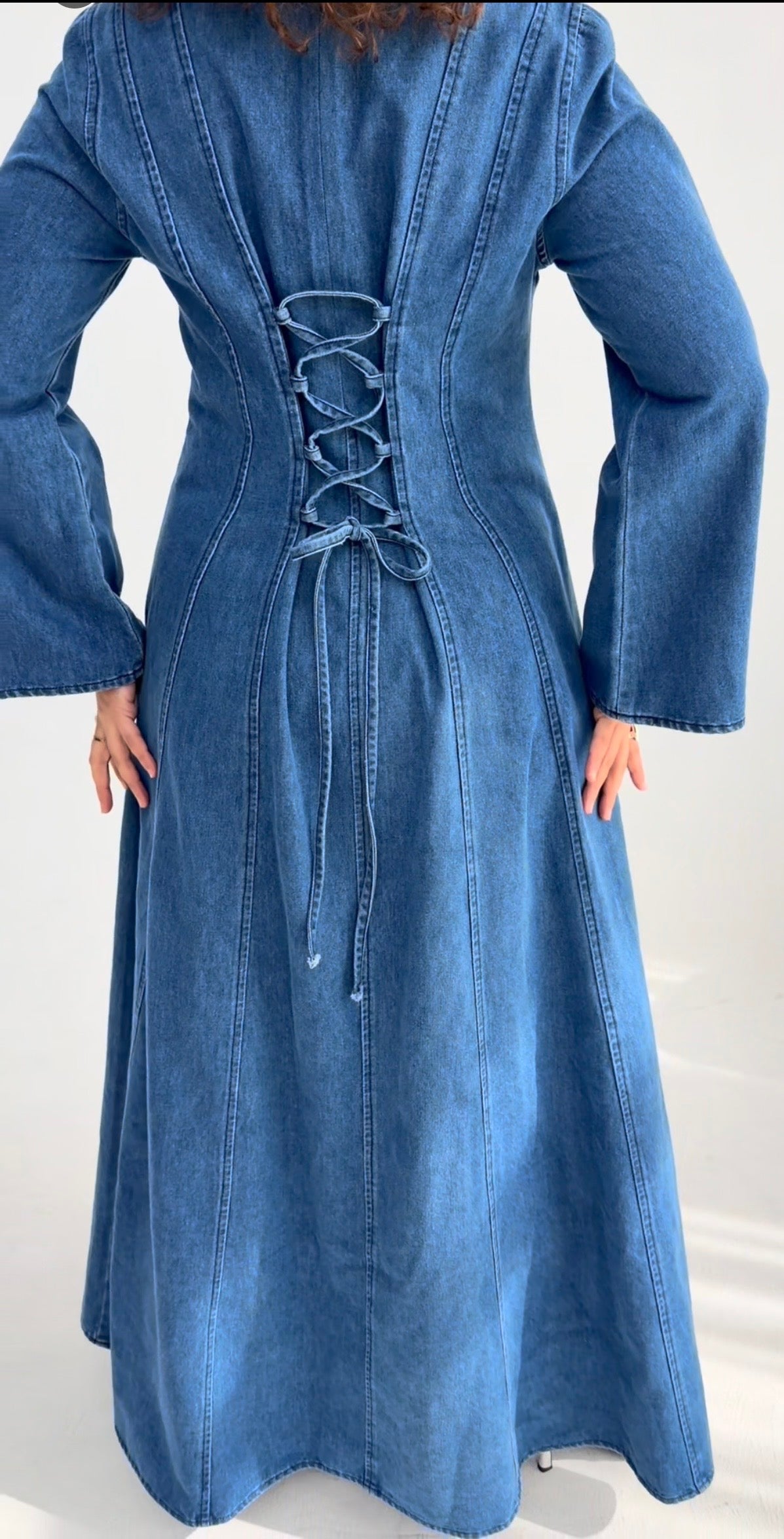 Denim dress