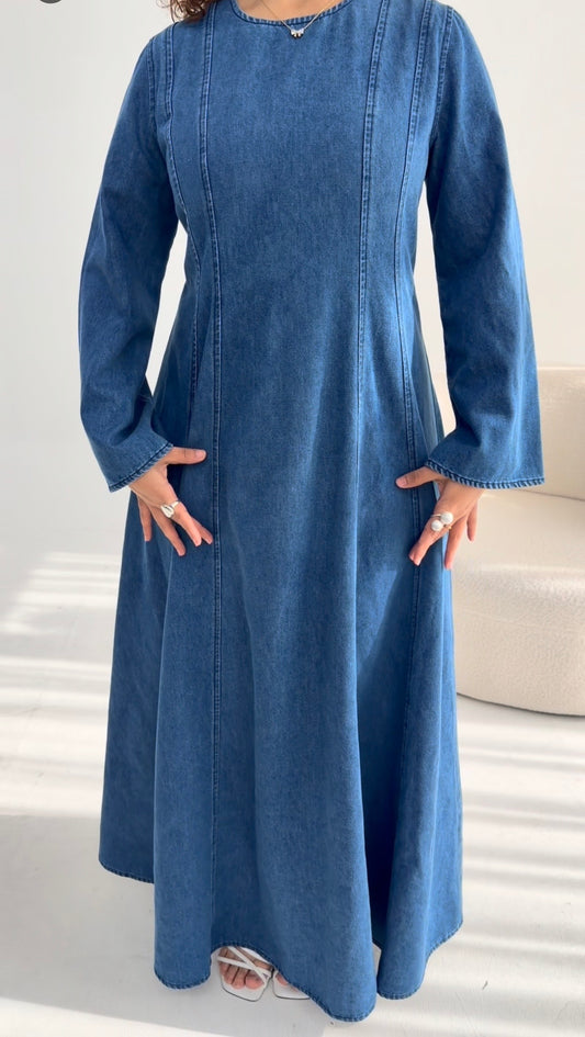Denim dress
