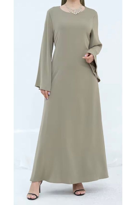 Satin Tie Abaya