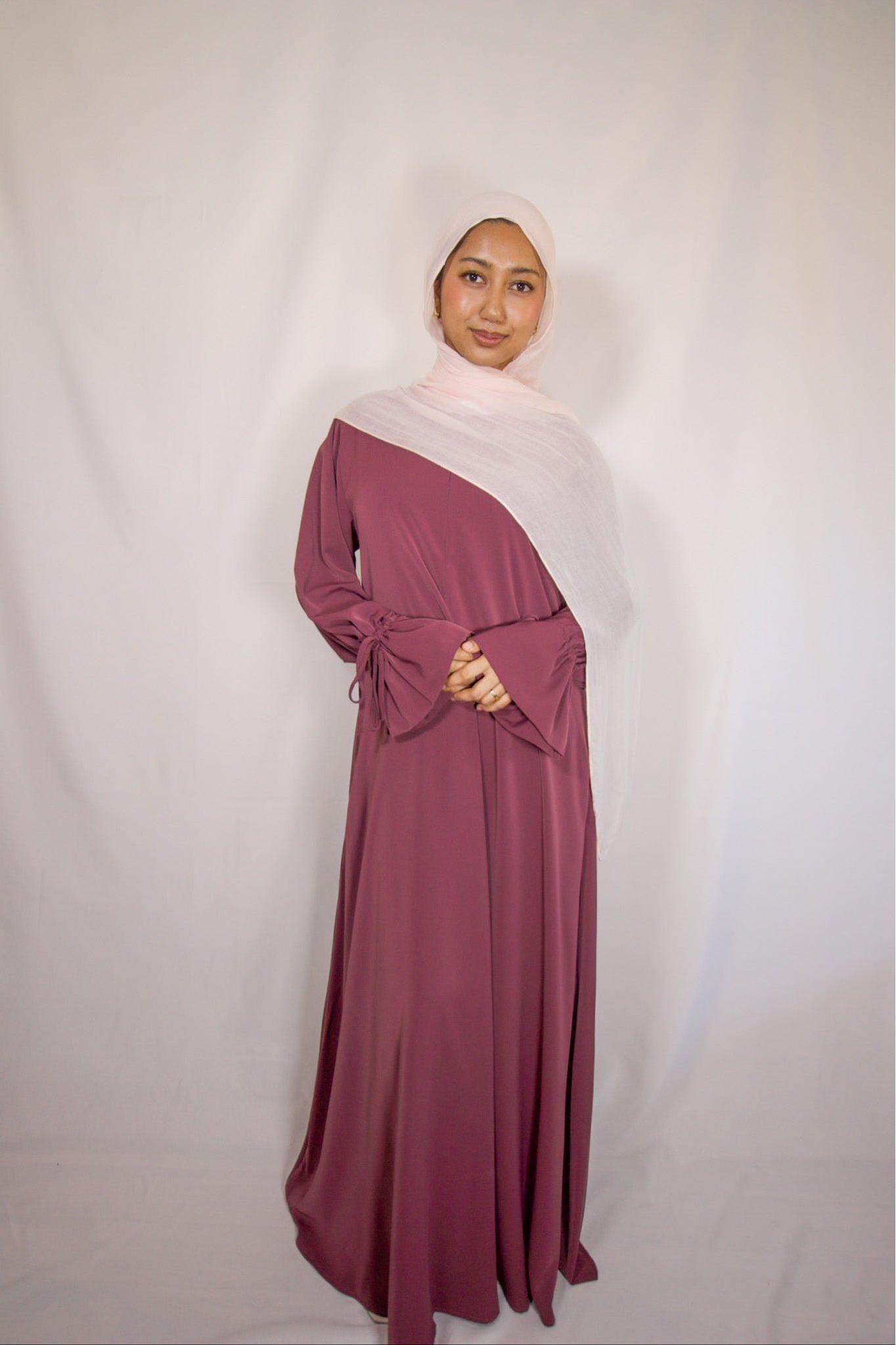 Cuff Sleeve Abaya