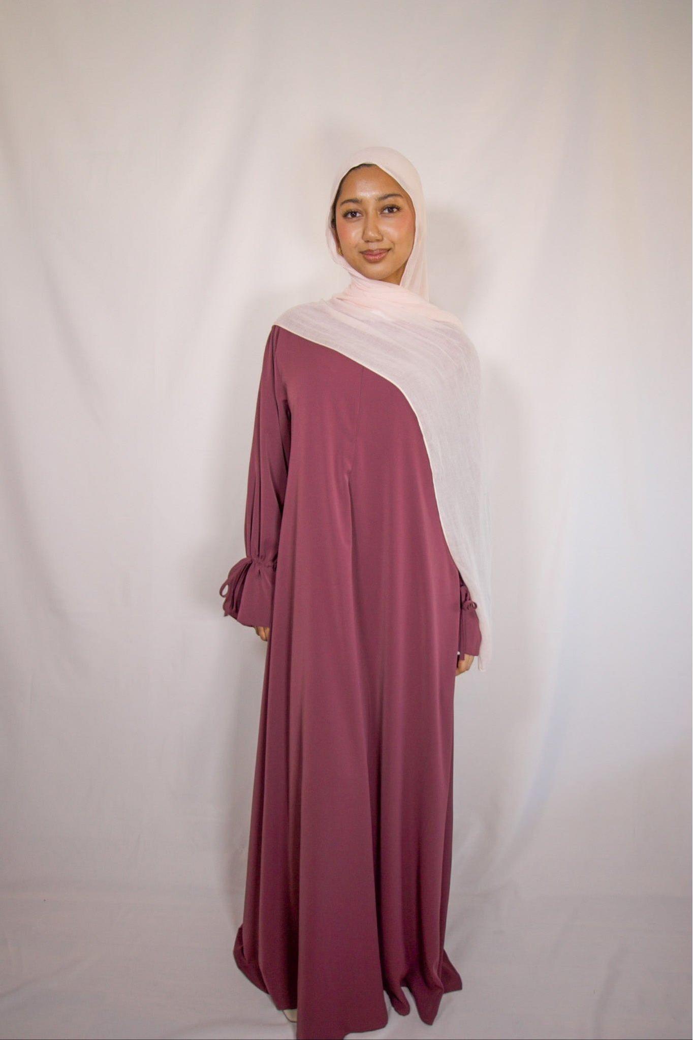 Cuff Sleeve Abaya